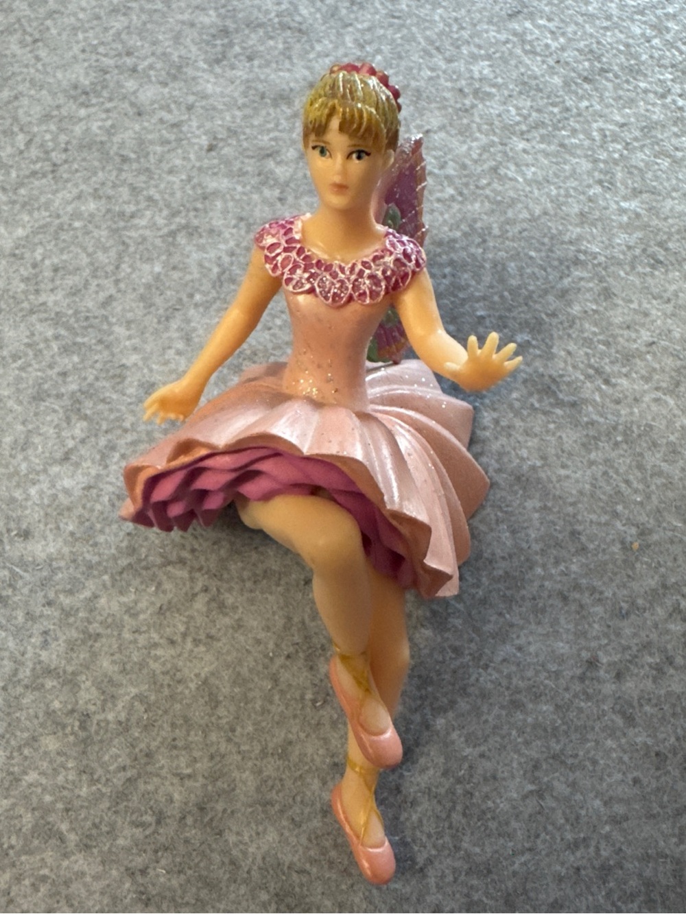 Papo Vintage Pink Fairy Ballerina Figurine Fantasy & Fairytale Collectible